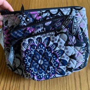 Vera Bradley Cosmetic Trio in Mimosa Medallion